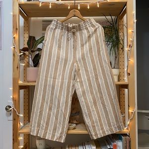Madewell Striped Tie Pants